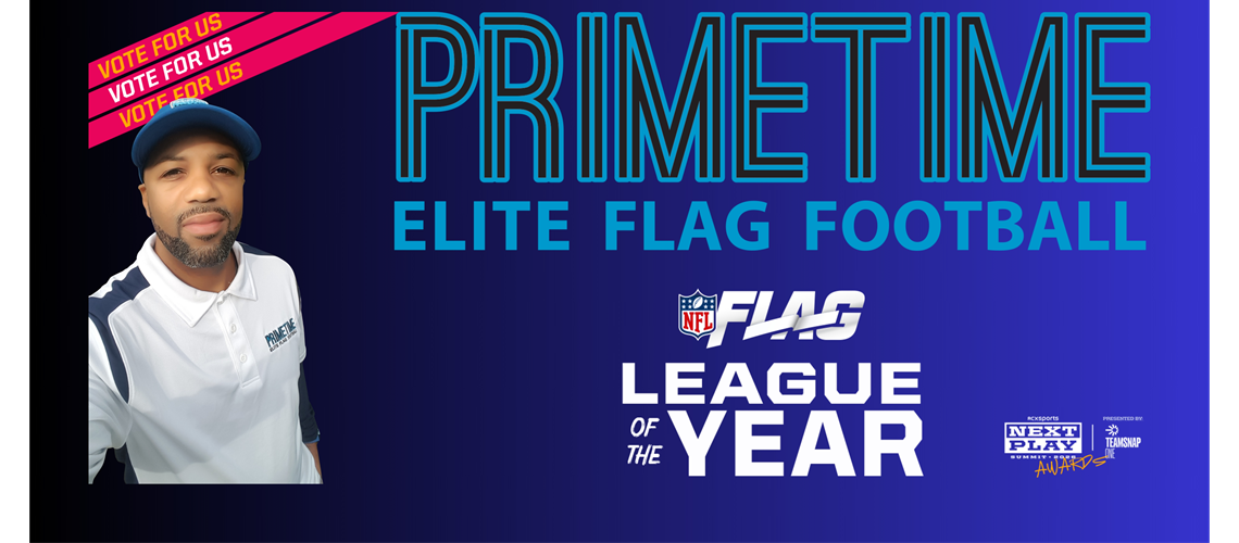 Vote Primetime Elite - NFL FLAG League of Year