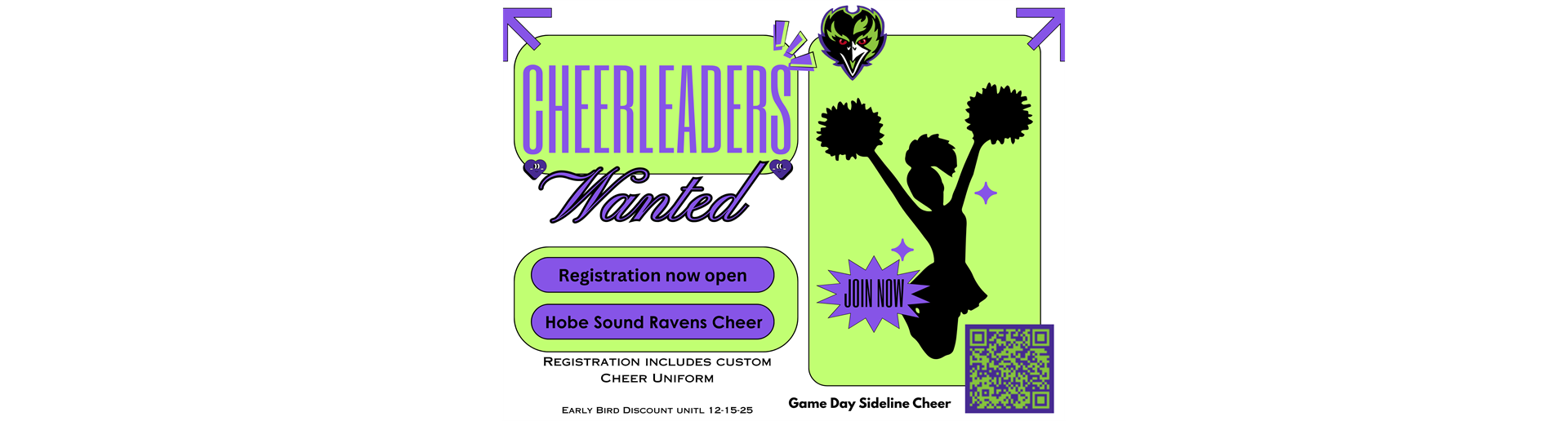 Sideline Cheer is here! 