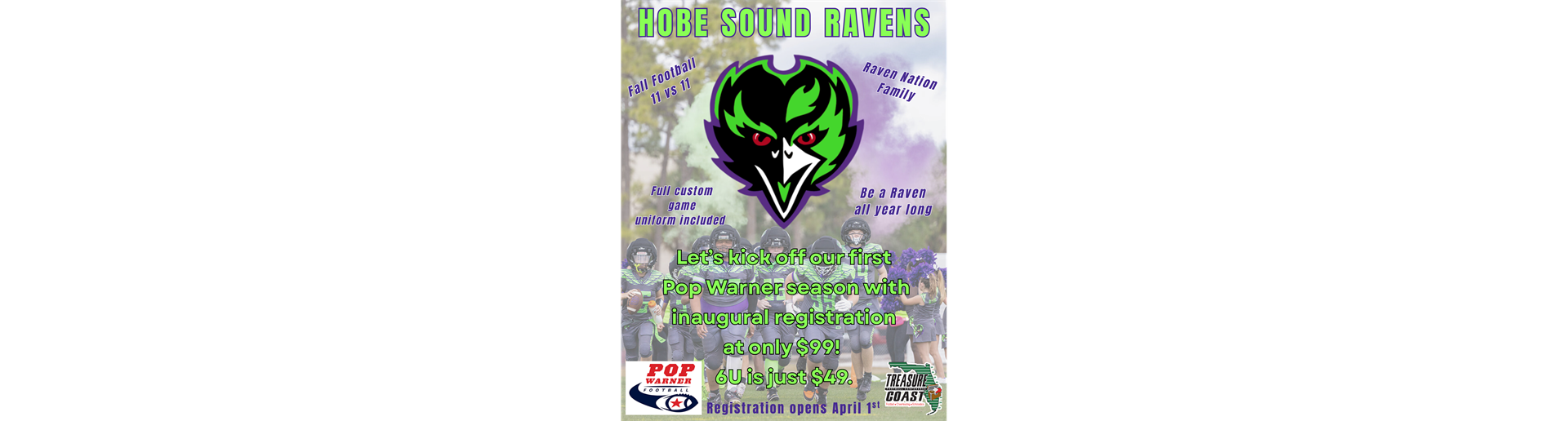 POP WARNER FALL FOOTBALL