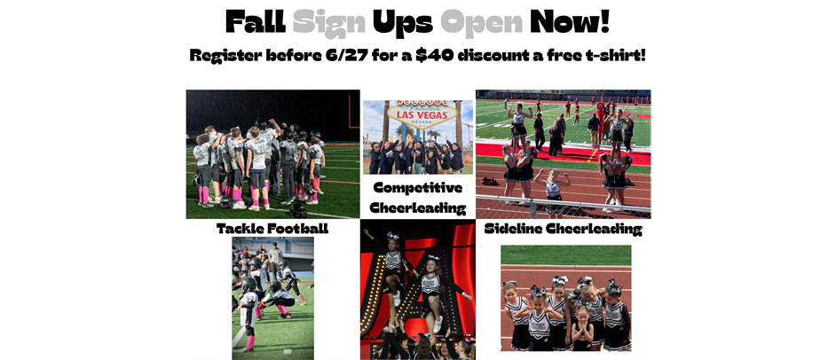 Sign Up for Next Season!