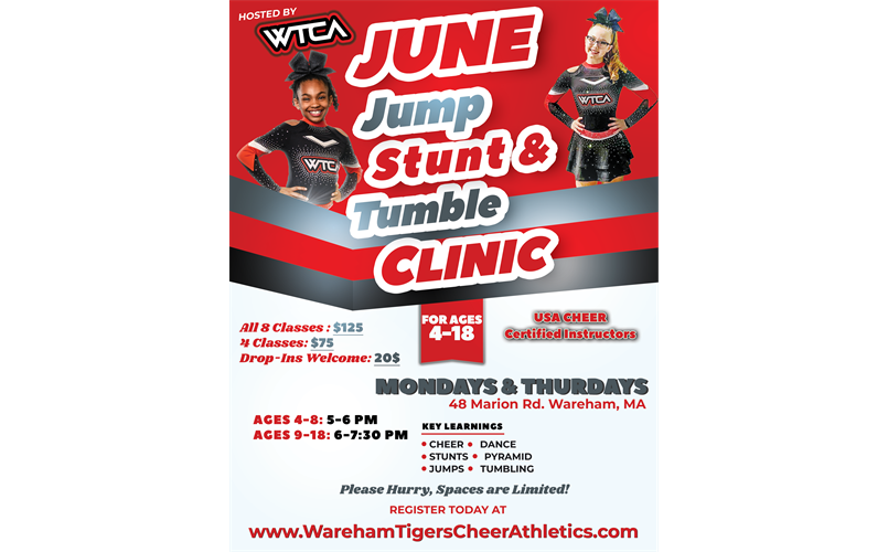 Click here to register for our June Clinic!