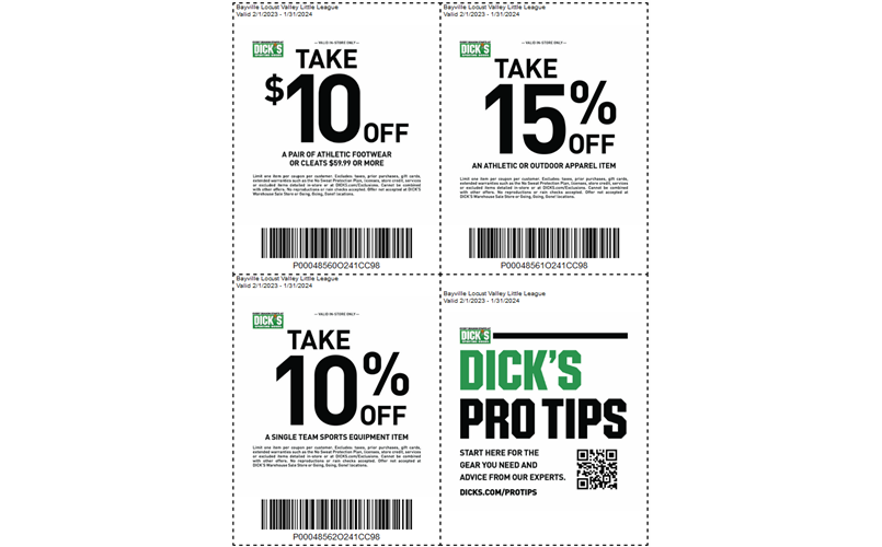 Dick's Coupon March 10-13