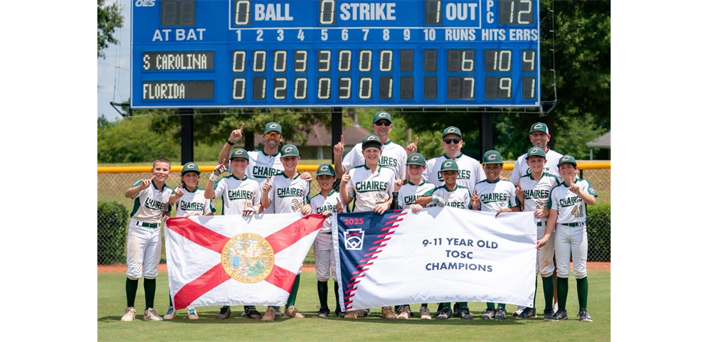 2025 Little League 9-11 Southeast Champions