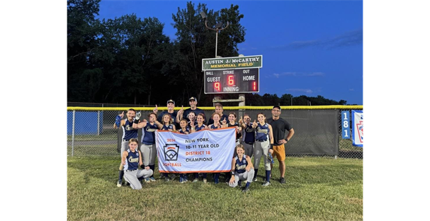 2024 11 Year Old Softball District 18 Champions