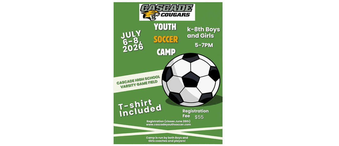 Cascade High School Summer Soccer Camp