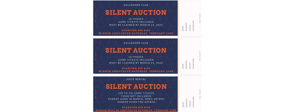 Spring 2025 Silent Auction