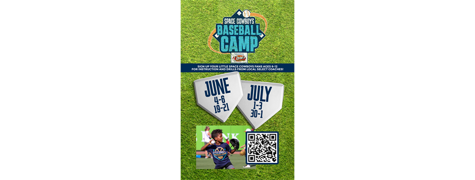 Sugar Land Space Cowboys Youth Baseball Camp