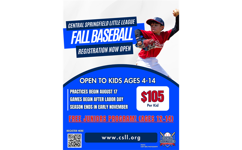 2024 Fall Ball REGISTRATION NOW OPEN