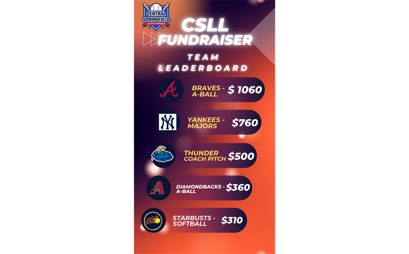 2025 CSLL Fundraiser - Participant Code: 50128583