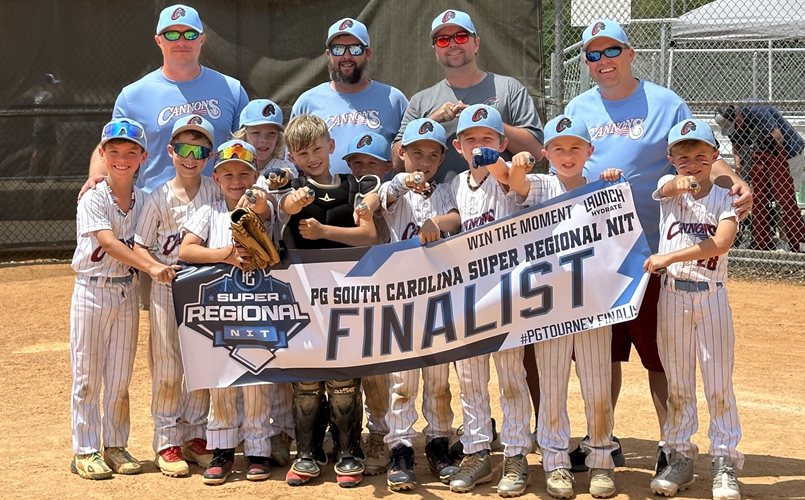 8U Cannons with an amazing showing at the Super Regional NIT