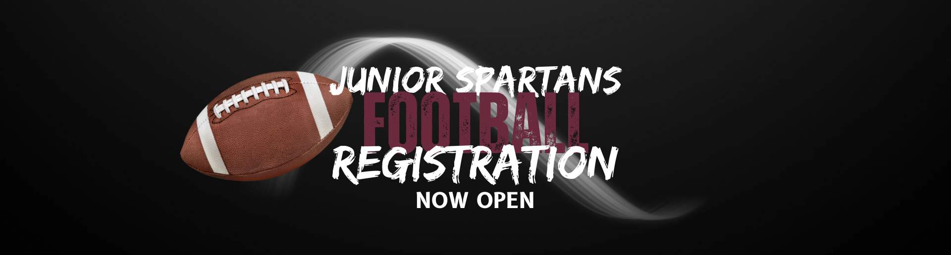 Tackle football registration