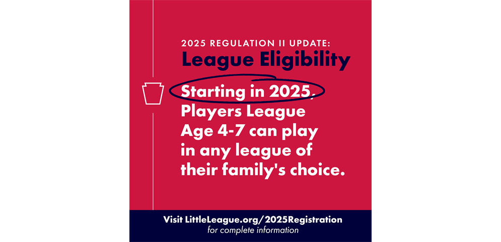 League Eligibility - New for 2025