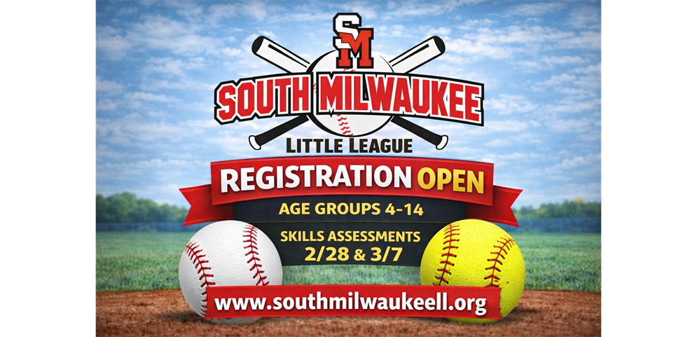 2026 South Milwaukee Little League Registration is Now Open!