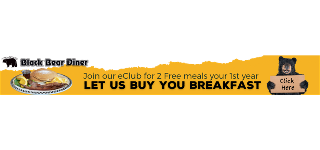 Thank you to Black Bear Diner- Click to join the eClub!