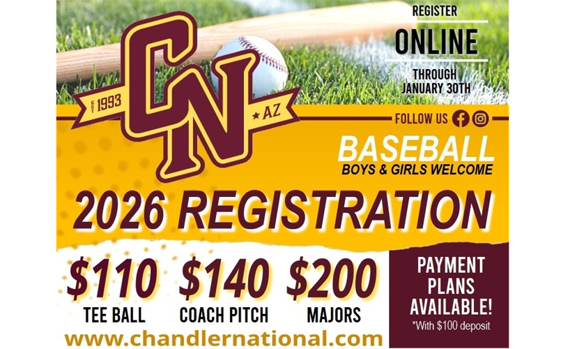Spring 2026 Registration is Open!