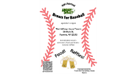 SAVE THE DATE - BREWS FOR BASEBALL FUNDRAISER