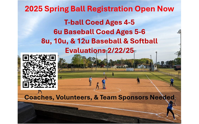 2025 Spring Ball Registration Now Open