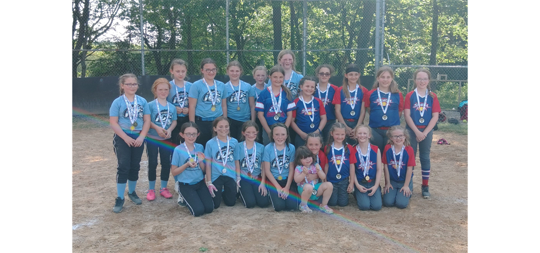 2022 10U Little League Tournament 1st and 2nd Place Storm and Ice