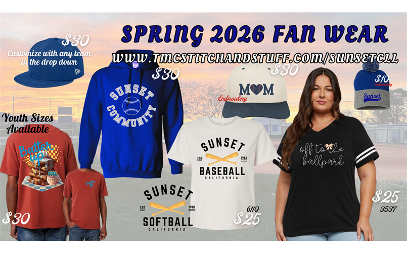 FAN WEAR 2026 Order ASAP