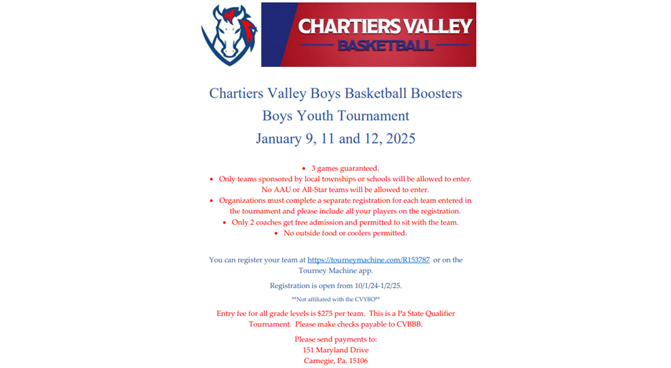 CV Boosters Boys Youth Tournament