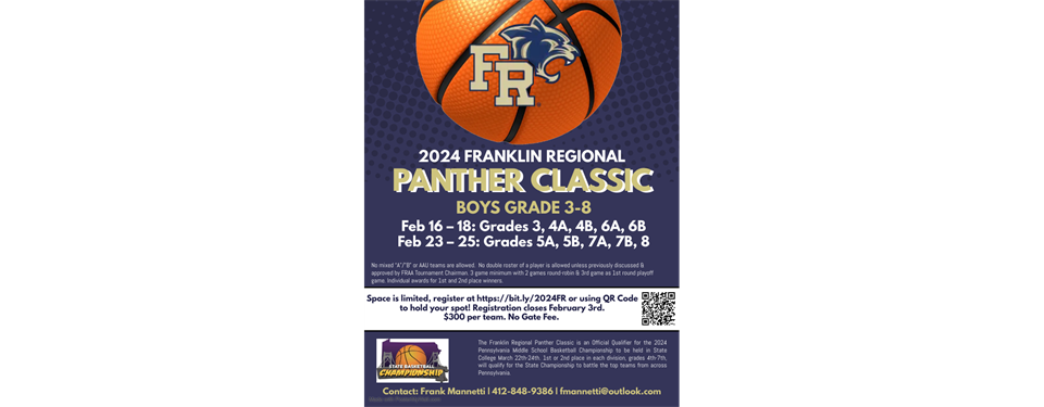 2024 Boys Panther Classic