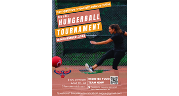 Join us for our Fall Hungerball Tournament!