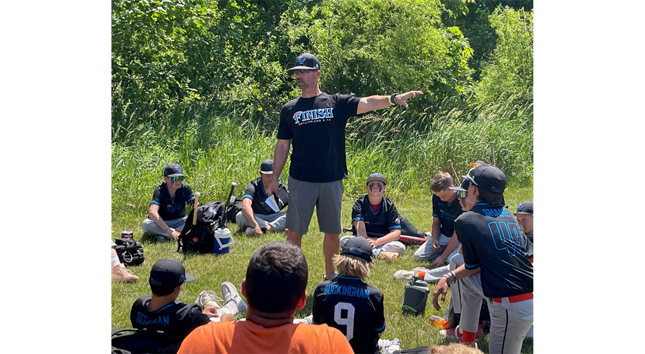 These boys are learning more than just baseball.