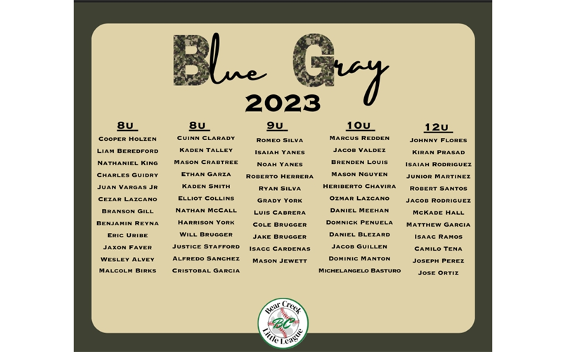 Blue Gray 2023