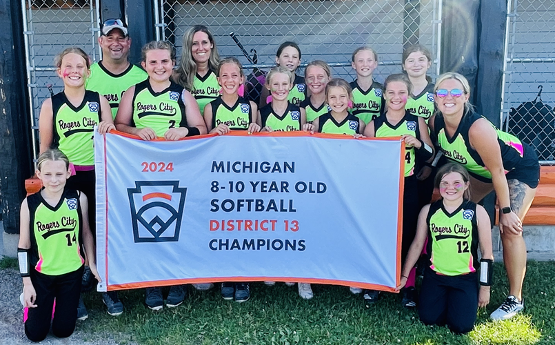2024 Minor League Softball District 13 Champions