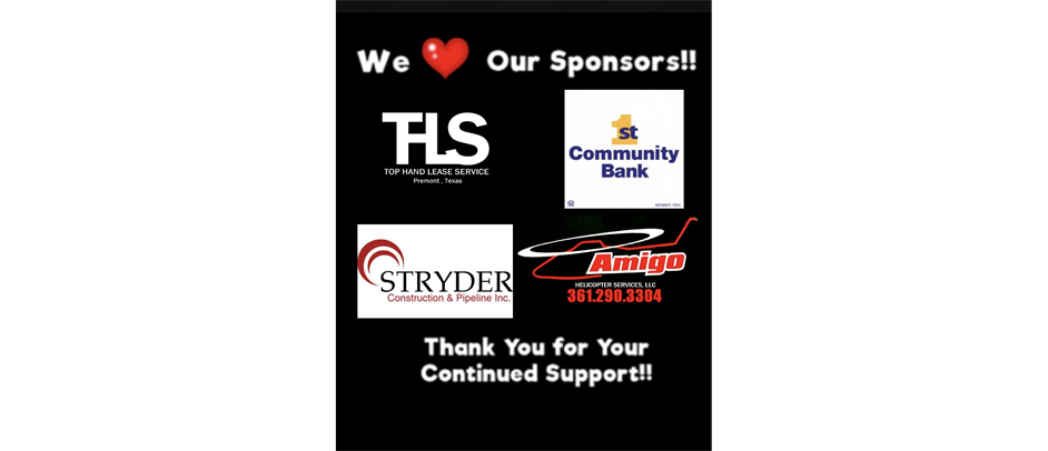 Thank You to our Sponsors!!