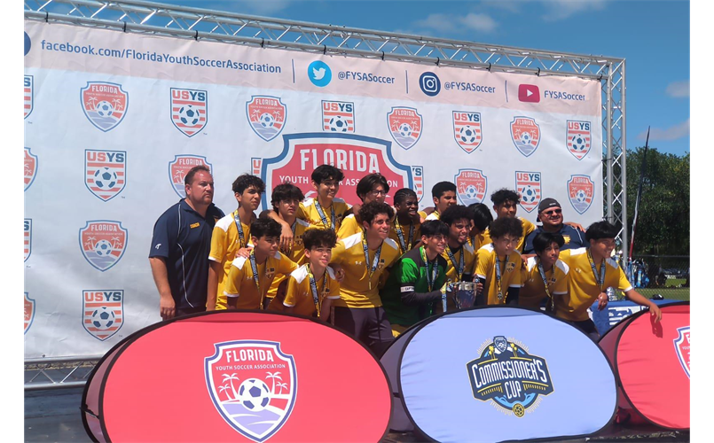 U16 Boys are the State Champions of the FYSA Commissioners Cup !!!