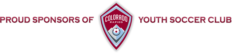 Proud Sponsors Of Colorado Rapids Youth Soccer Club